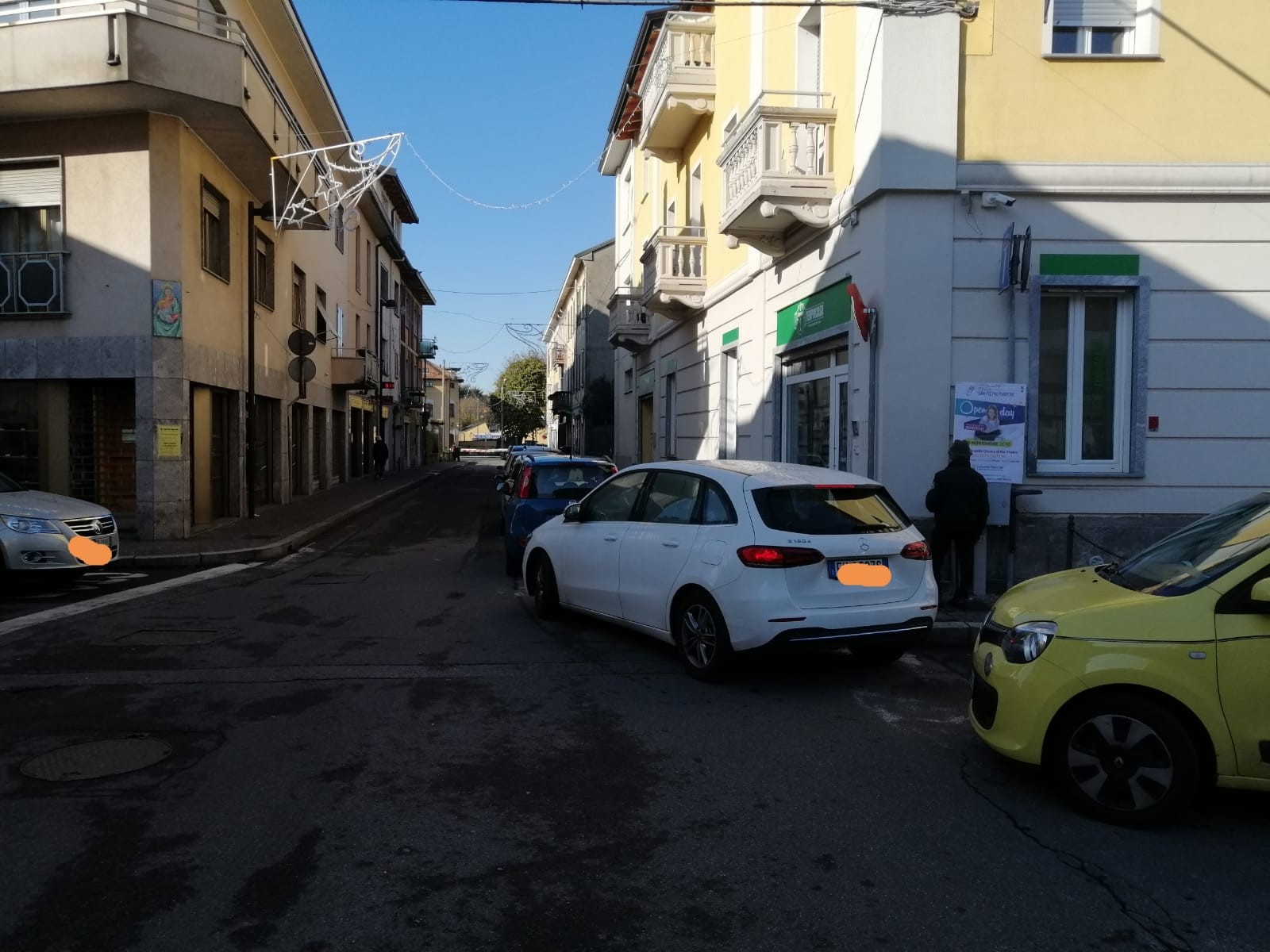 Passaggio a livello abbassato, quartere bloccato