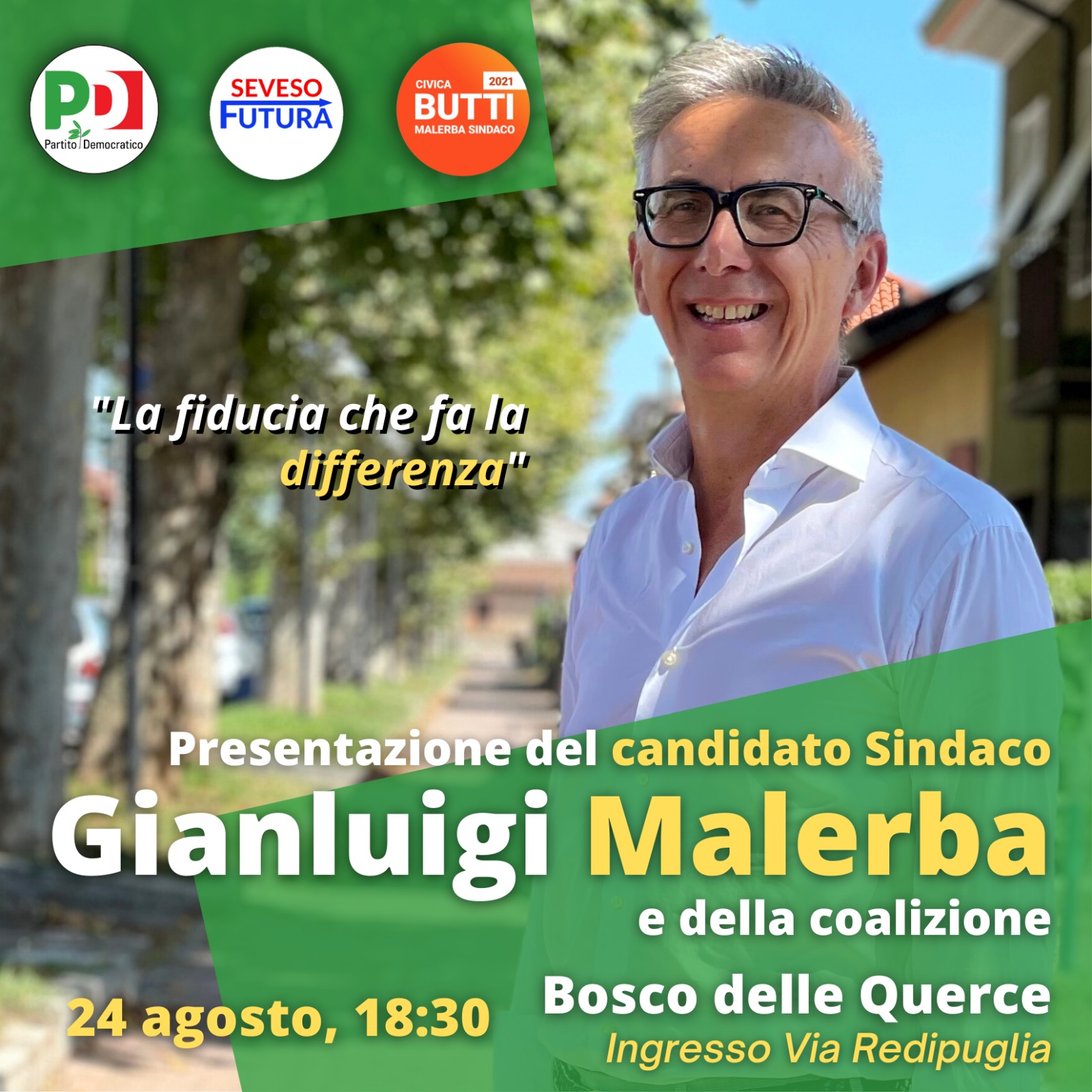 Gianluigi Malerba presentazione 24 agosto 2021